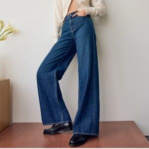 Abercrombie High Rise Wide Leg Jeans | 26/2 S